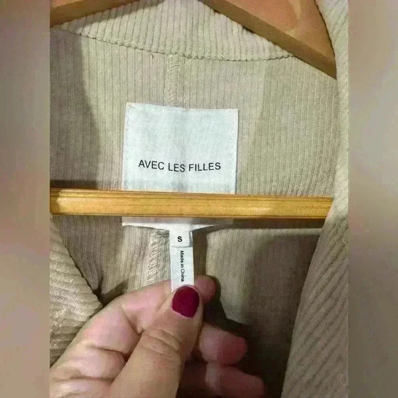 NWT Avec Les Filles Corduroy Jacket - Picture 3 of 5
